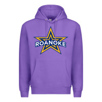 Purple roanoke rail yard dawgs Premium Hoodie - linhVisuals