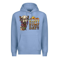 Colony Blue happy hump day camel Premium Hoodie - BarkalooDesign