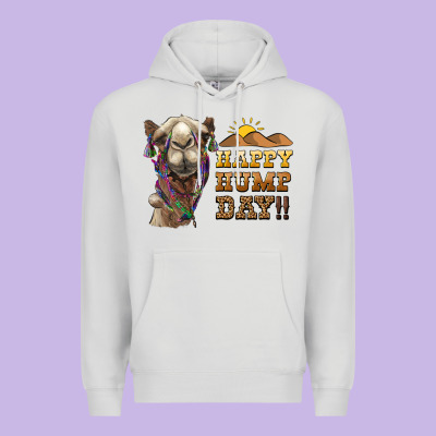 Happy Hump Day Camel Premium Hoodie Designed By Barkaloodesign