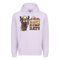 Lilac happy hump day camel Premium Hoodie - BarkalooDesign