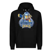 Black roanoke rail yard dawgs Premium Hoodie - linhVisuals