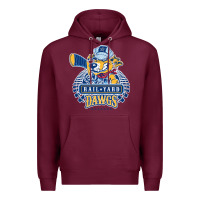 Burgundy roanoke rail yard dawgs Premium Hoodie - linhVisuals