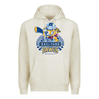 Oatmeal Heather roanoke rail yard dawgs Premium Hoodie - linhVisuals