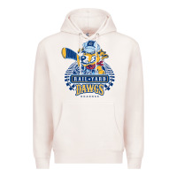 Pale Pink roanoke rail yard dawgs Premium Hoodie - linhVisuals