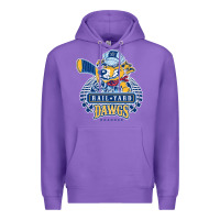 Purple roanoke rail yard dawgs Premium Hoodie - linhVisuals
