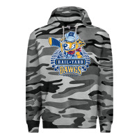 Slate Camo roanoke rail yard dawgs Premium Hoodie - linhVisuals