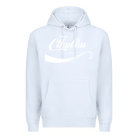 White Obey Cthulhu Premium Hoodie - linhVisuals