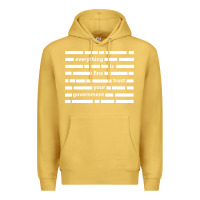 Antique Gold Everything is fine trust your government Premium Hoodie - linhVisuals