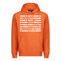 Carrot Everything is fine trust your government Premium Hoodie - linhVisuals