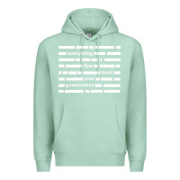 Seafoam Everything is fine trust your government Premium Hoodie - linhVisuals