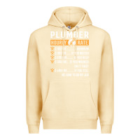Pina Colada funny plumber gifts   plumber hourly rate hoodie Premium Hoodie - linhVisuals