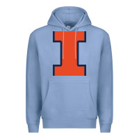 Colony Blue Illinois Fighting Illini, Merch Premium Hoodie - linhVisuals