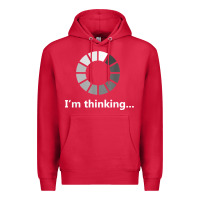 Cardinal funny programmer i'm thinking t shirt Premium Hoodie - linhVisuals