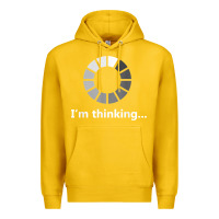 Lemon funny programmer i'm thinking t shirt Premium Hoodie - linhVisuals
