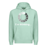 Seafoam funny programmer i'm thinking t shirt Premium Hoodie - linhVisuals