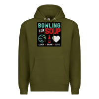 Army Green #bowling for soup lunch drunk love tour 2022 Premium Hoodie - linhVisuals
