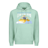 Seafoam funny snow plow driver shirt   gift for snowplow drivers t shirt Premium Hoodie - linhVisuals