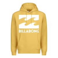 Antique Gold BILLABONG WAVE Premium Hoodie - linhVisuals