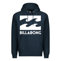 Navy BILLABONG WAVE Premium Hoodie - linhVisuals