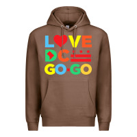 Chestnut #love dc go go Premium Hoodie - linhVisuals