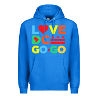 True Royal #love dc go go Premium Hoodie - linhVisuals