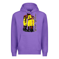Purple fab 5 Premium Hoodie - linhVisuals