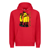 Red fab 5 Premium Hoodie - linhVisuals