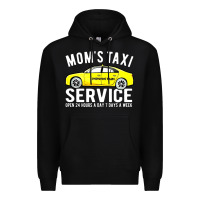 Black moms taxi service Premium Hoodie - linhVisuals