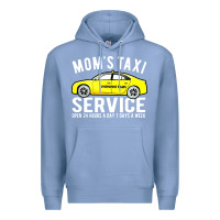 Colony Blue moms taxi service Premium Hoodie - linhVisuals