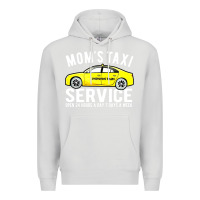 Dove Grey moms taxi service Premium Hoodie - linhVisuals