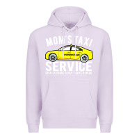 Lilac moms taxi service Premium Hoodie - linhVisuals