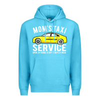 Ocean Blue moms taxi service Premium Hoodie - linhVisuals