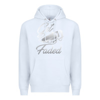 White get faded barber barbershop hairdresser pullover hoodie Premium Hoodie - linhVisuals