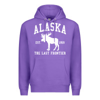 Purple alaska Premium Hoodie - linhVisuals