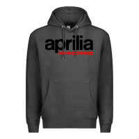 Charcoal Heather aprillian racing Premium Hoodie - linhVisuals