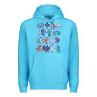 Ocean Blue cryptid creatures   mythology Premium Hoodie - linhVisuals