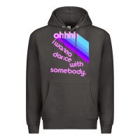 Smoke ohhhhh i wanna dance with somebody Premium Hoodie - linhVisuals
