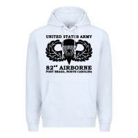 White army 82nd airborne Premium Hoodie - linhVisuals