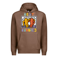 Chestnut best buddies has landed Premium Hoodie - linhVisuals