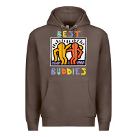 Coffee best buddies has landed Premium Hoodie - linhVisuals