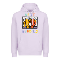 Lilac best buddies has landed Premium Hoodie - linhVisuals
