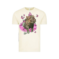 Vintage Arctic Baby Hippo With Tutu Vintage Tee - LillyAllenDesigns