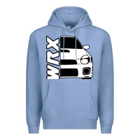 Colony Blue W R X cars Premium Hoodie - linhVisuals