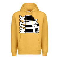Mustard W R X cars Premium Hoodie - linhVisuals