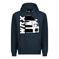 Navy W R X cars Premium Hoodie - linhVisuals