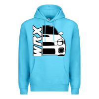 Ocean Blue W R X cars Premium Hoodie - linhVisuals