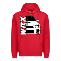 Red W R X cars Premium Hoodie - linhVisuals