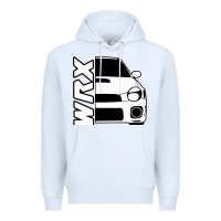 White W R X cars Premium Hoodie - linhVisuals