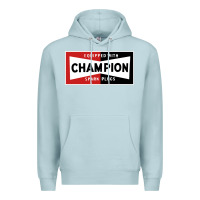 Blue Mist champion spark plugs company Premium Hoodie - linhVisuals