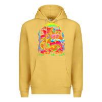 Antique Gold psychedelic t  shirt psychedelic dream t  shirt Premium Hoodie - linhVisuals
